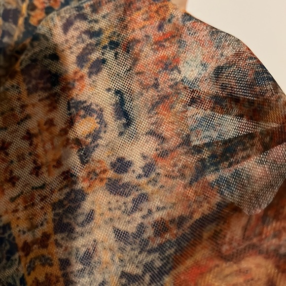 Soft Surroundings Golden Tapestry Safra Shirt - Picture 5 of 7